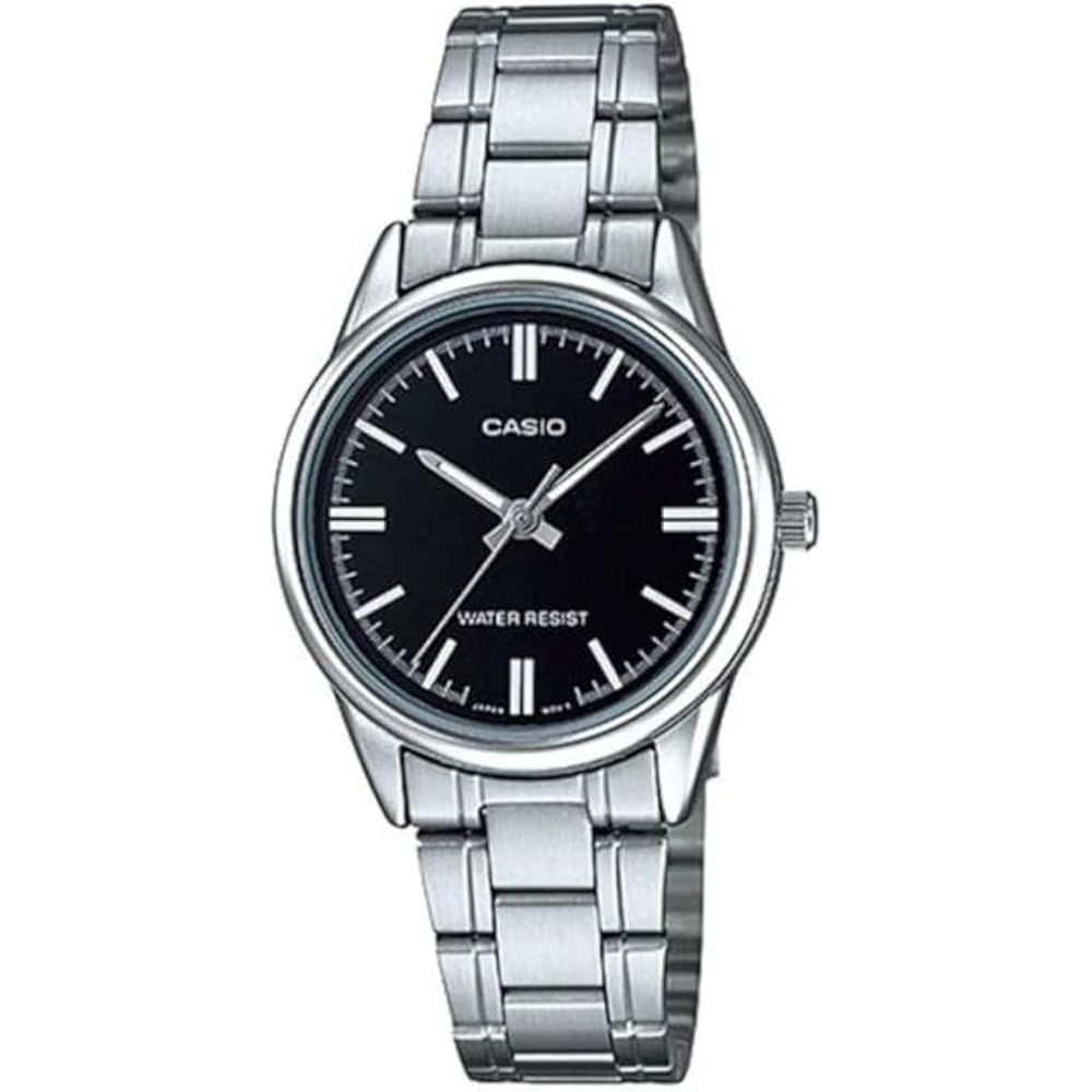 Casio Dress Watch LTP-V005D-1A Stainless Steel Silver Case Analog Women s Timepiece