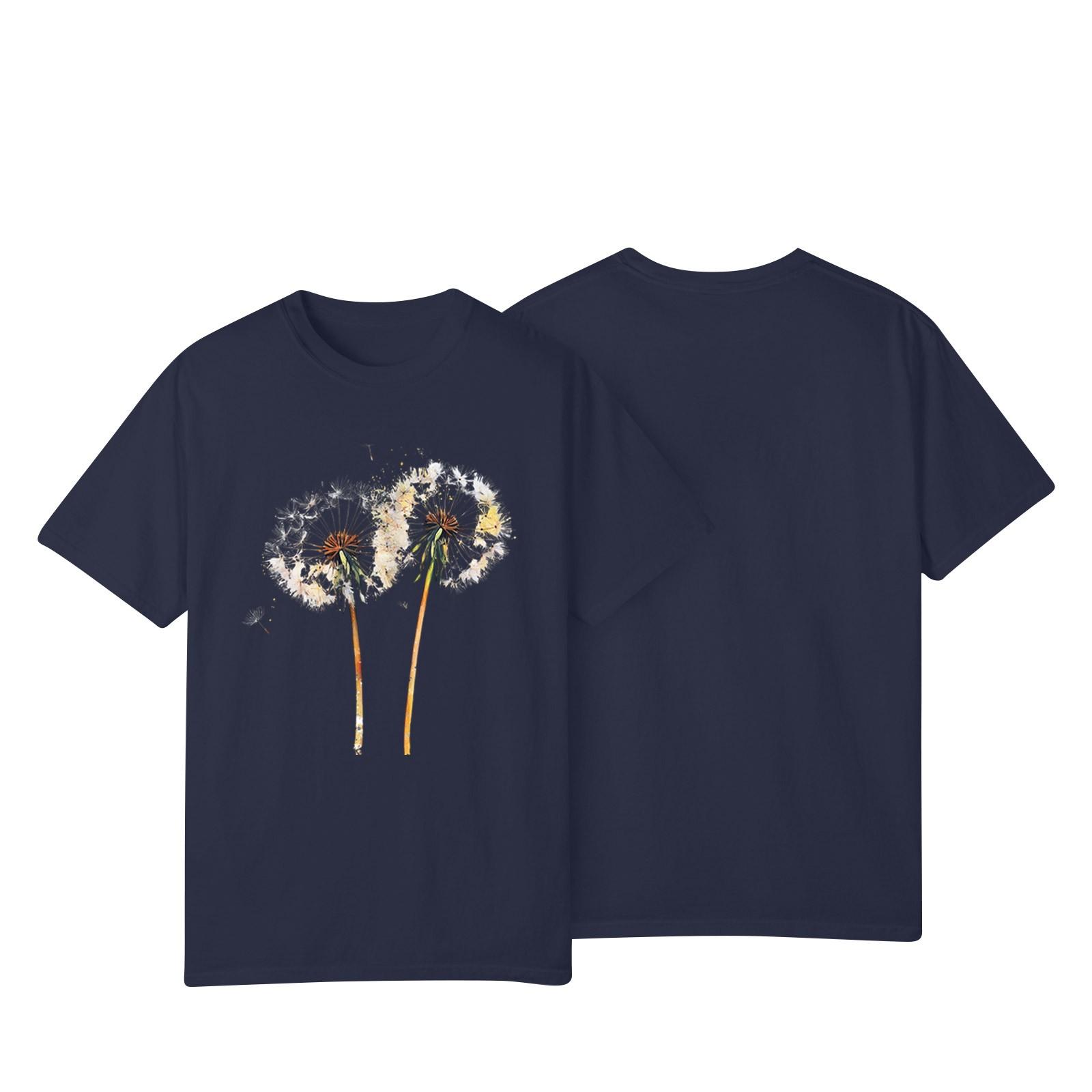 

Женская повседневная футболка с принтом подсолнухов Street Slim Fit с коротким рукавом L