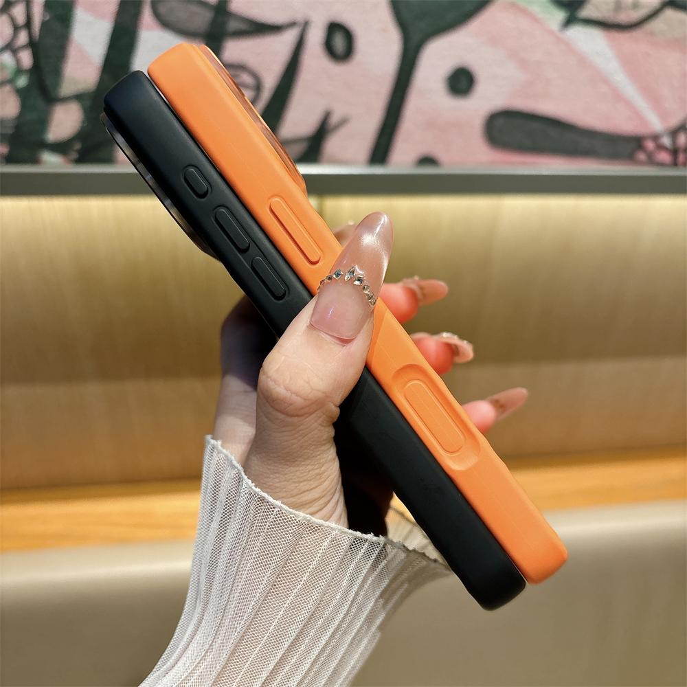 Fashion Liquid Silicone Water Ripple Pattern Big Window Case For iPhone 17 Pro Max 16 15 14 13 For Magsafe Magnetic Charge Cover