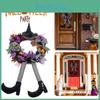 Halloween Wreath Door Hanging Haunted House Decoration Hangings Festival Ghost