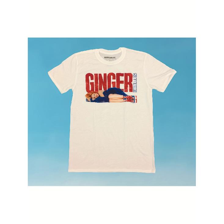 Official 2019 Tour T-Shirt Featuring Ginger Spice from The Spice Girls, Unisex, Brand New