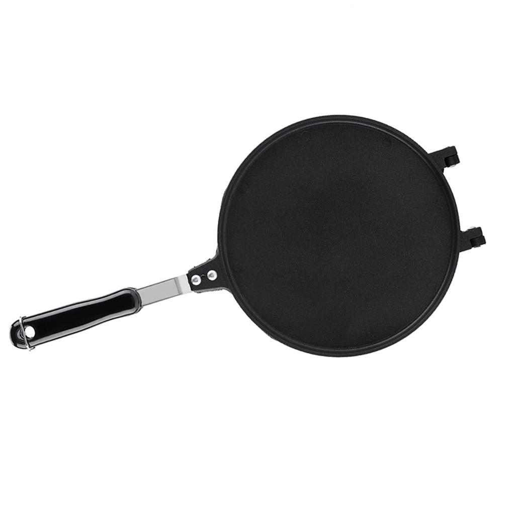 Household Kitchen Gas NOn Stick Egg Roll Waffle Cone Maker Pan Mold Press Plate Baking Tool