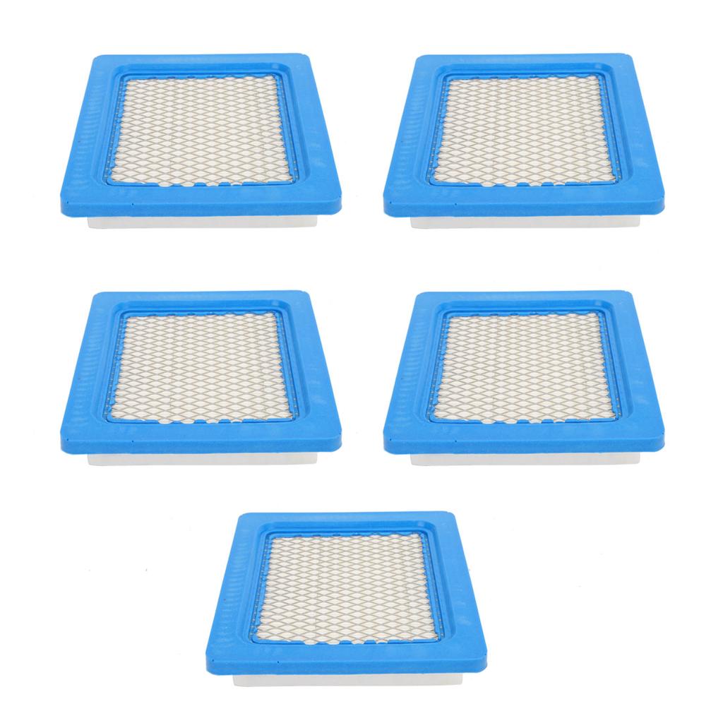 5 Pcs Lawn Mower Air Filter High Efficiency Particulate Air Filter Replacement for 491588 491588s