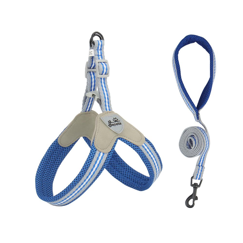Vest Style Dog Harness Leash Set Chest Strap Leashes Pet Harness for Small Medium Dogs