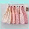 Soft Polyester Cute Cartoon Bear Shoulder Bag Chic Tote Bag For Daily Fashion