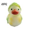 Detailed Design Ornament Glowing Resin Duck Figurine with LED Light Decorative Night
