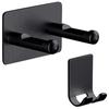 Space Aluminium Storage Bracket Hanger Organizer Silver Bathroom Wall Mount Universal Rustproof Free Punch Hair Dryer Holder
