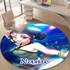 Personalized K-KPop Demon Hunters Round Chair Office Rug - Perfect for Mat, Office Chair & More - Ideal Gift for Birthdays and Holidays