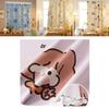 Elegant Velcro Ins Curtain In Korean Style For Modern Blackout And Shading Needs