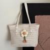 Trend Woven Beach Straw Underarm Tote Bag Women 2025 New Women's Summer New Personality Foreign Style