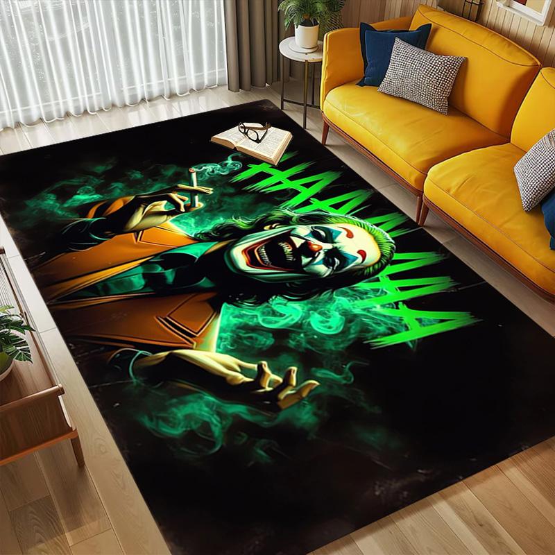 Joker Laugh Living Room Nonslip Area Rug Soft Carpet For Bedroom Game Playroom Sofa Office Home Decor Doormat Christmas Gift C929386