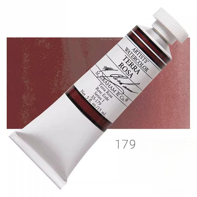 15ml / Tube American Watercolor Pigments Artist's Painting Art Supplies Hand-drawn Illustrations Creative Travel Water Color