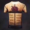 Samurai Outfit Venom New Anti Rash Jiu Jitsu Fitness Short Sleeved Home Matching Plus Size Loose T-shirt Kids Running Sports Top