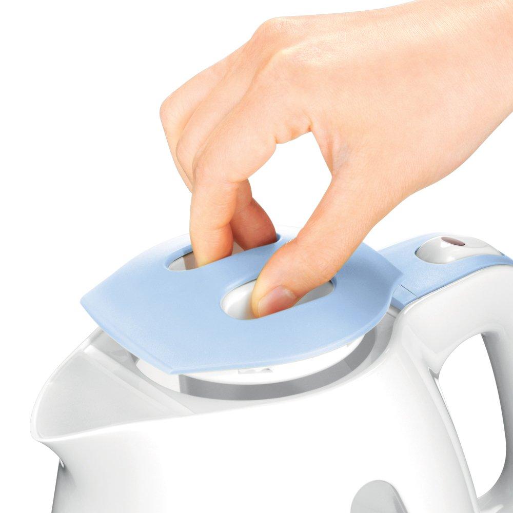 T-fal Electric Kettle "Aplessia Ultra Clean Neo" Antibacterial Sky Blue 0.8L KO3904JP