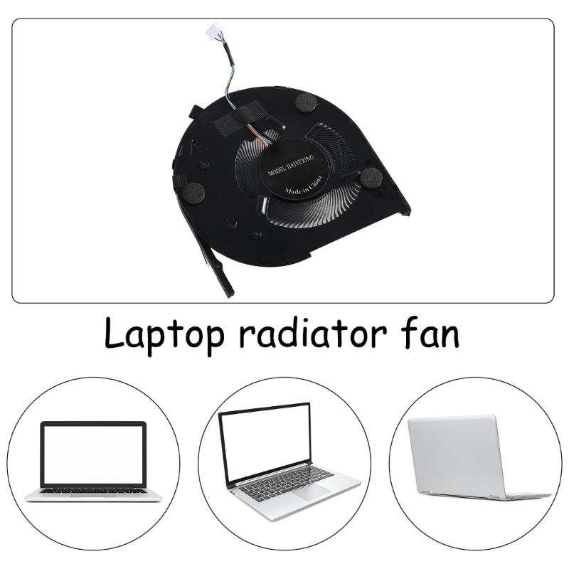 CPU Cooling Fan Laptop Internal Replacement Fan For T14 T490 T495 Notebook Brushless Motor Quiet Fan
