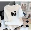 White T-Shirt Short Sleeve Women Summer Fashion Loose Slim Top Half Sleeve Body Shirt Women Clothing