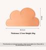 1pc Cloud Shape Pet Feeding Mat, Silicone Dog Cat Placemat, Waterproof Non-Slip, Easy to Clean, Pet Bowl Pad for Food & Water