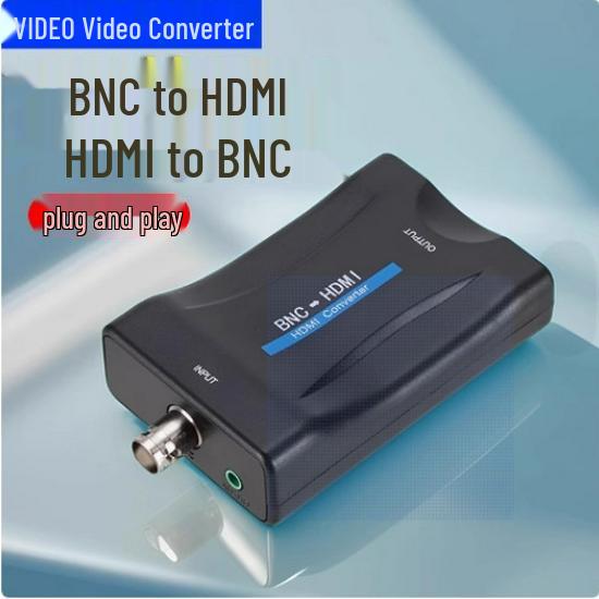 BNC To HDMI Video Converter for Camera and Monitor