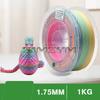 3D-skrivare Filament PLA 1,75 mm Silkesfilament PLA Regnbågsfärgad 3D-utskrift Plastmaterial Flerfärgad