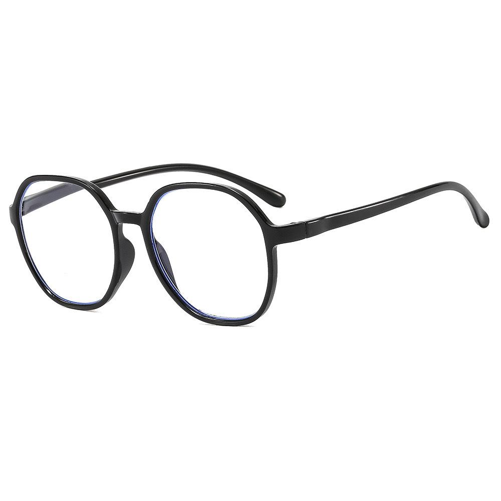 Retro Large Frame Reading Glasses for Women Men Ultralight Anti Blue Light Presbyopia Glasses Black Purple Far Sight Eyeglasses