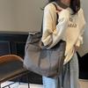 Fashion commuter women's shoulder bag large capacity casual tote bag women's bag class student bag simple nylon bag