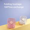 ABS Handheld Fan USB Cooling Fans New Folding Halter Fan  Girls