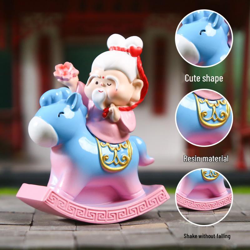 Xianma Blind Box: Trendy Resin Desktop Figurine - Cute and Fun Gift