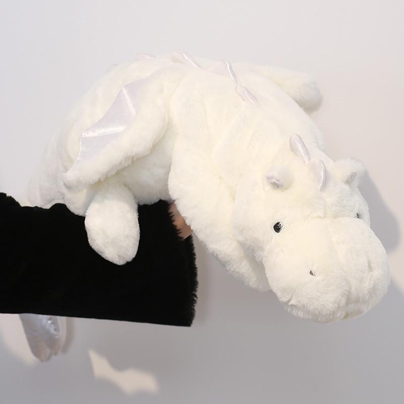 Little Dragon Plush Toy Soft Animal Doll With Prone Posture Design For Girls Bed Pillow