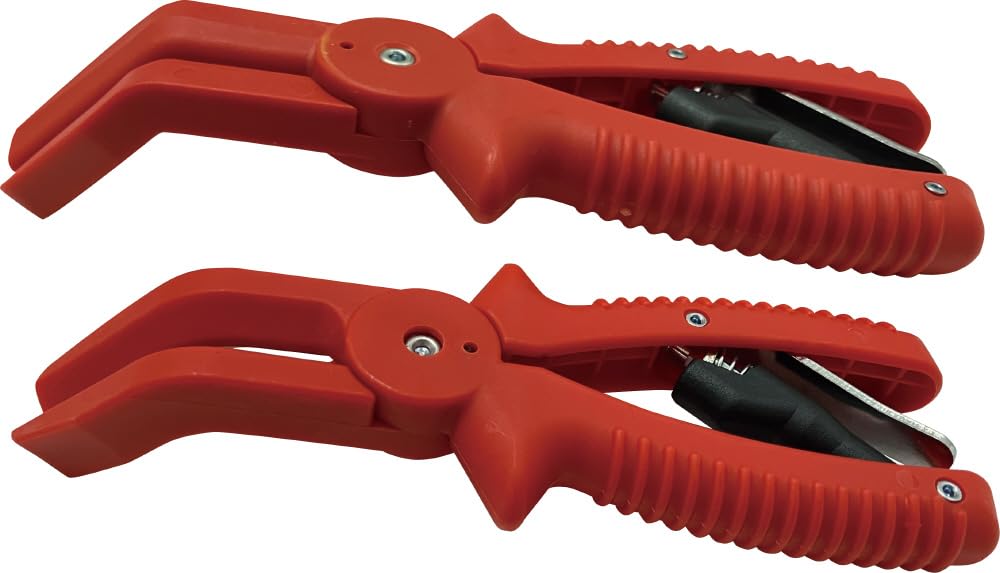 SIGNET Line Clamp Spring Type with Spring for Easy Operation Set, (2-Piece Set) One-Handed (Product Number 47459)