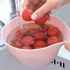1 Stuks Brede Handgreep Plastic Waterlepel Verdikte Water Schep Multifunctioneel voor Huis Keuken Baden Bloemen Besproeien Roze