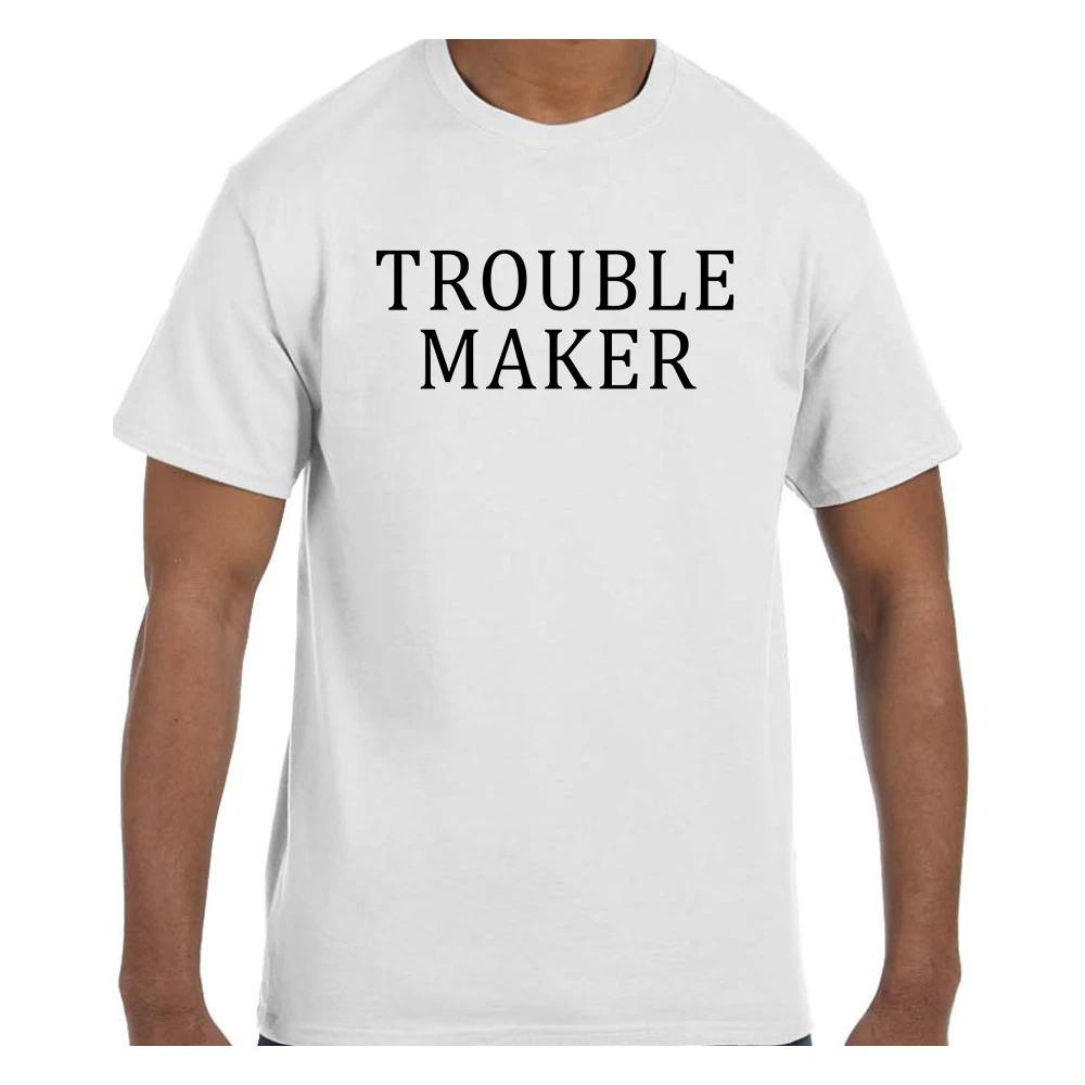 Funny Humor T shirt Trouble Maker XL