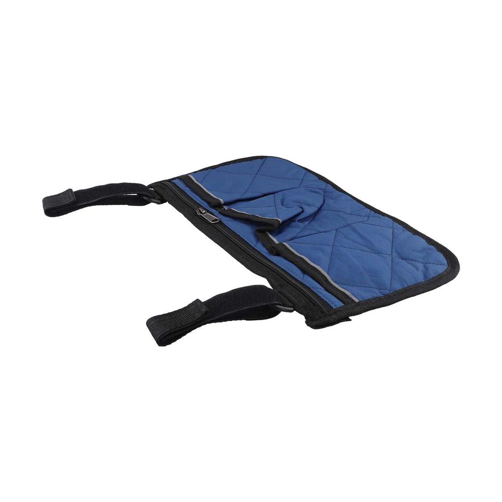 Polyester and Cotton Armrest Storage Bag for Camping Chairs and Wheelchairs