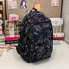 School bag junior high school girl Japanese cute printed bear new high school backpack cute girl travel backpack