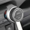 For Toyota RAV4 -2025 Black Air Condition Knob Button Cover Decor Pair