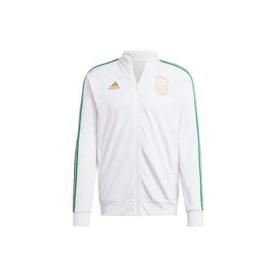 Italy Dna Track Top Striped Color Block Retro Sports Jacket Men Jackets White IT9765