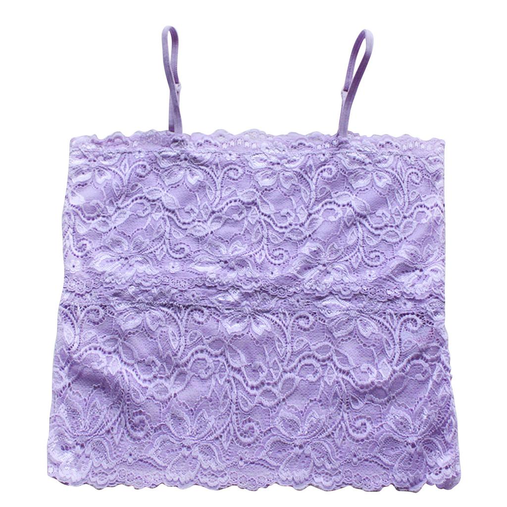 Lace Lingerie Women's Tank Top Sexy Lace Square Top