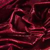 Soft Shiny Velour Bright Thread Fabric Inverted Velvet Designer Fabrics For Cheongsam Full Dress Diy Sewing Materials, Inelastic