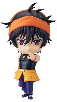 Nendoroid TV Anime Bizarre Adventure Golden Narancia Gilga Painted Fully Movable Figure ME60469 "JoJo's Wind" Non-scale ABS&PVC