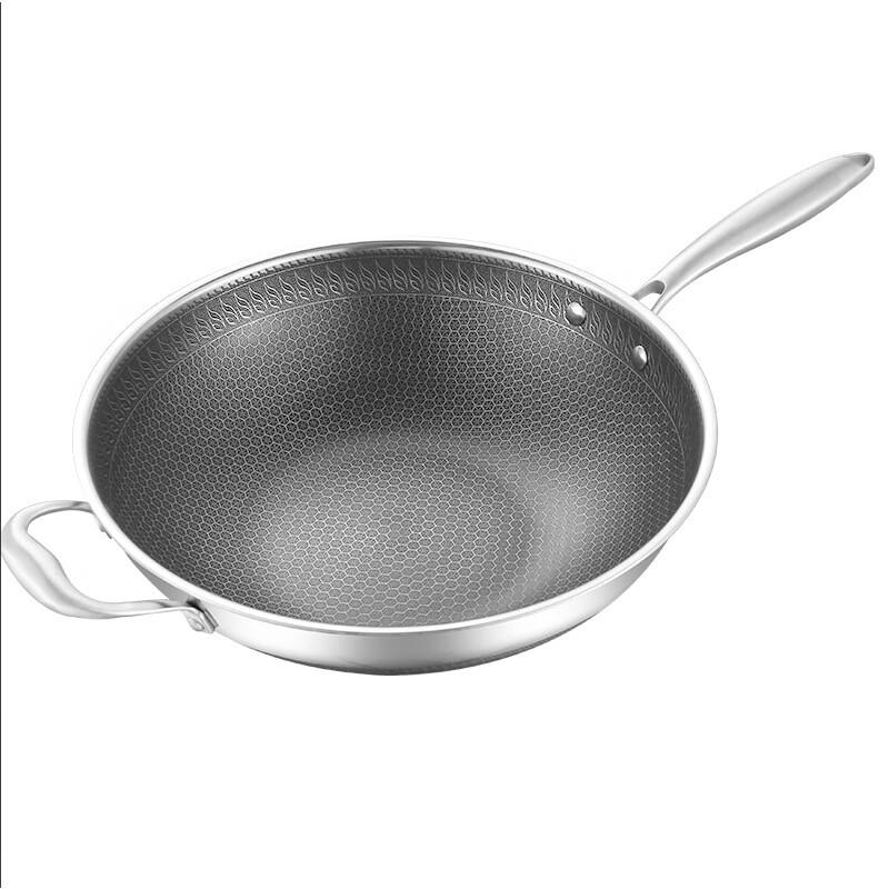 Wutuo Honeycomb Non-stick Induction Wok