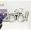 2027 Number Eyeglasses Happy New Year Glasses Diamond Glitter Sunglasses Cosplay Prop Xmas Party Decoration Funny Glasses