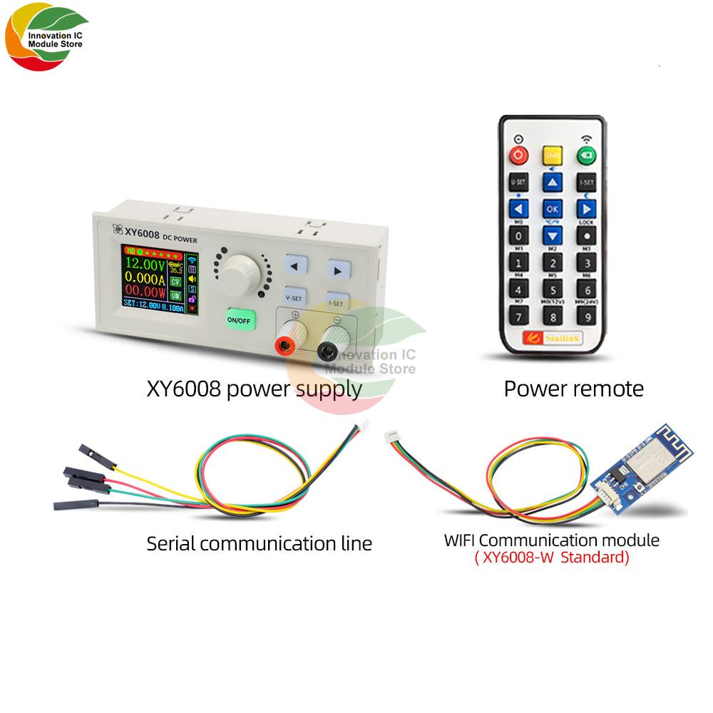 XY6008 NC Adjustable DC Regulated Power Supply Constant Voltage and Constant Current Maintenance 60V 8A4 80W Step-down Module