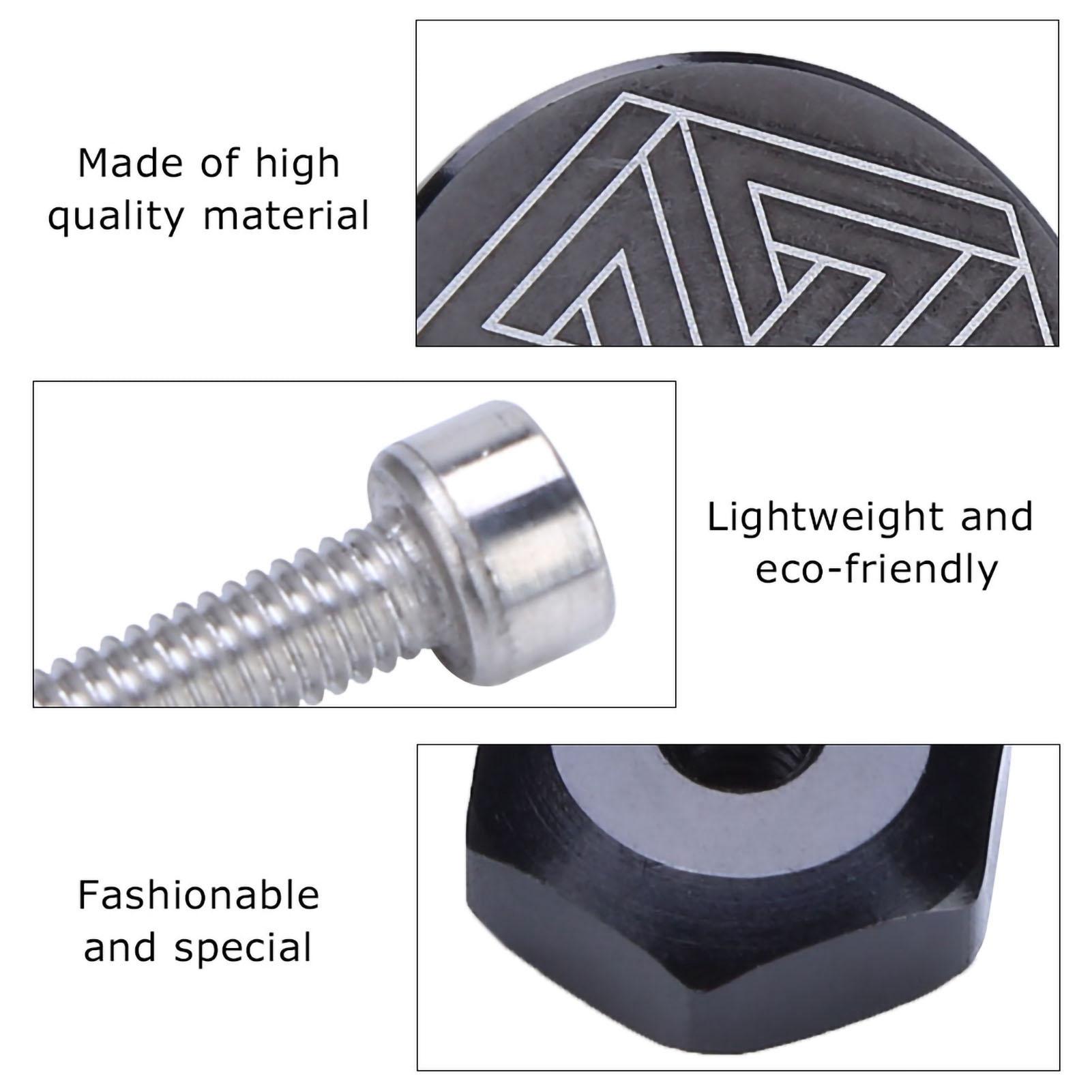 Grip Handlebar End Aluminium Lock Mountain Handle Bar Grip End Plug
