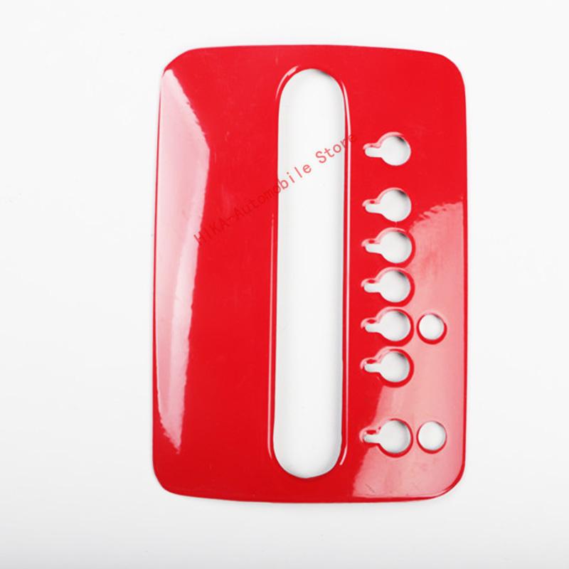 For volkswagen beetle 2003-2010 black carbon fiber Interior gear panel decoration shift knob trim cover 2004 2005 2006 2007 2008