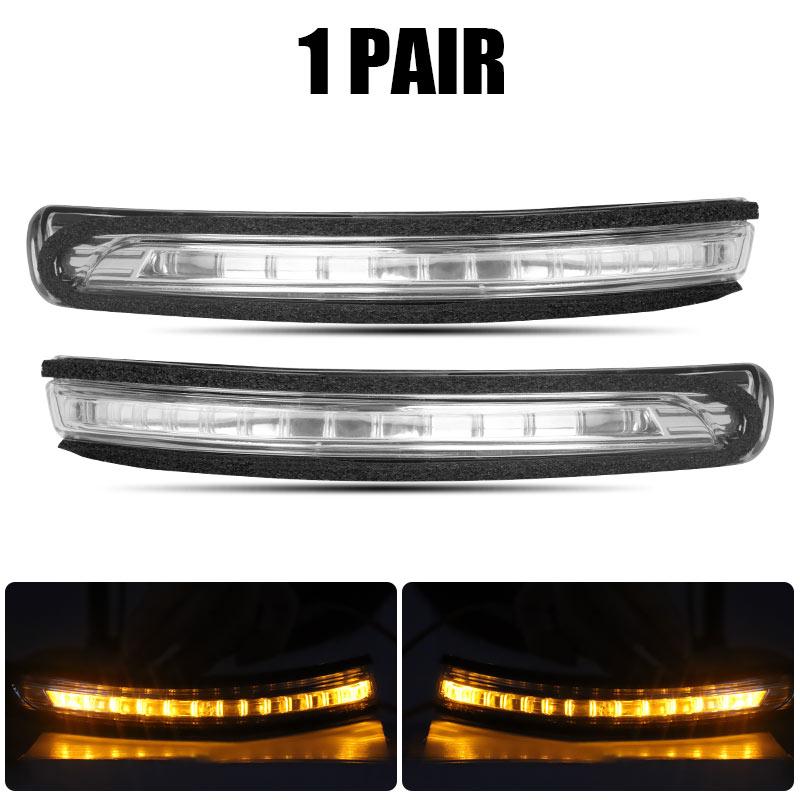 87614-1W000 LED Rearview Mirror Turn Signal Light 87624-1W000 Yellow Side Marker Lamp for KIA Rio 2012 2013 2014 2015 2016 2017