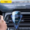PISEN 360° Rotating Car Phone Mount with Hook Outlet Design