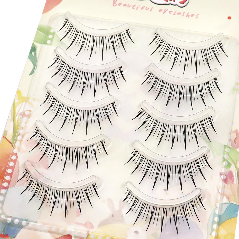 Saeda Ayare Rayre 02 Hard Stem Fine Pointed False Eyelashes - Japanese Sakura Clustered Edition