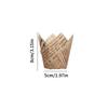 50Pcs/Sets Tulip Muffin Cupcake Paper Cups Oilproof Cupcakes Liners Baking Cake Box Cake Decorating Diy Tools Muffin Wrap Cases