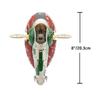 Star Wars Micro Galaxy Squadrons Boba Fett's Starship (Ep 5) - 7-inch Vehicle with Flight Display Stand and Three 1-inch Microfigure Accessories