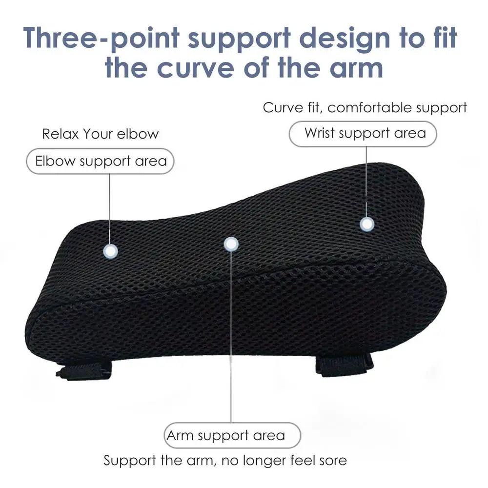 Comfortable Support Chair Armrest Cushion Washable Arm Rest Cover Elbow Armrest Pads  Wheelchair