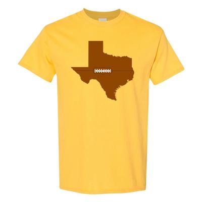 T-shirt Forme d'État du Football Texan - Fierté de ma Ville natale